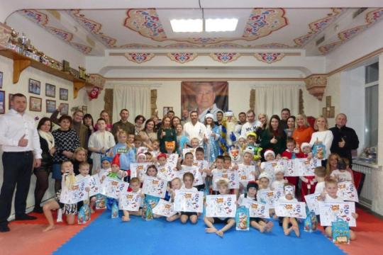 Новогодняя тренировка групп 